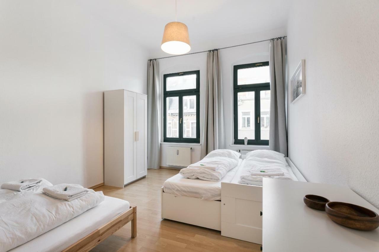 Ruhiges Apartment Am Rande Des Szeneviertels Dresda Esterno foto
